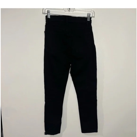Reformation Ultra High Rise Skinny Jeans In Black Size 25.  Excellent Condition - Picture 4 of 12